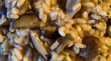 Italské risotto s houbami