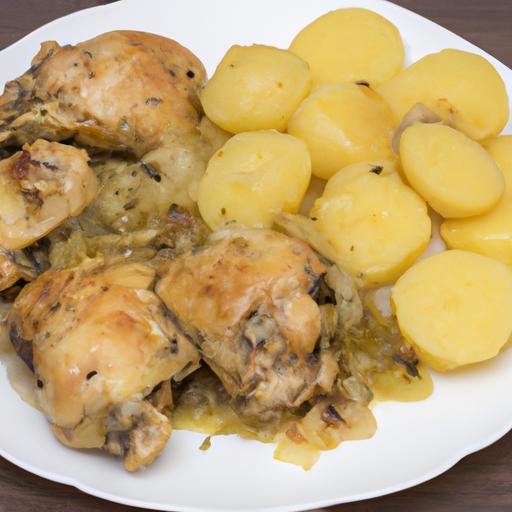 Kuřecí maso s brambory