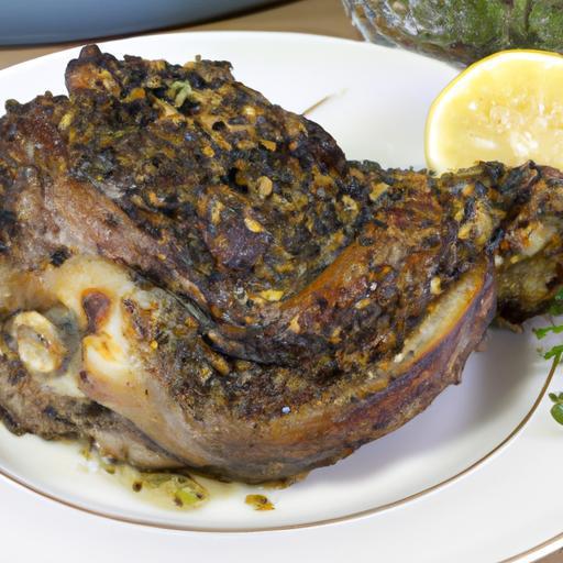 Pečená krkovička s bylinkovou krustou