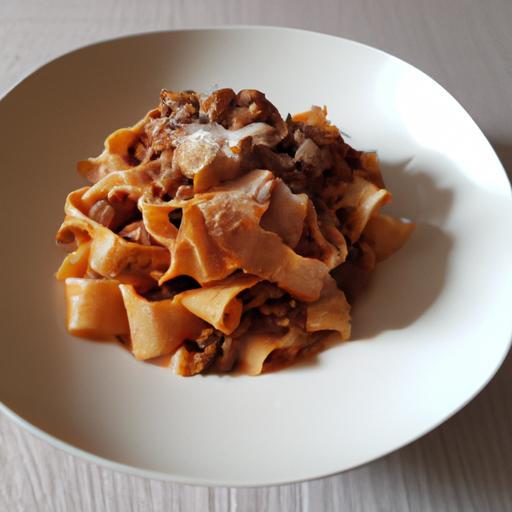 Tagliatelle s hovězím ragú