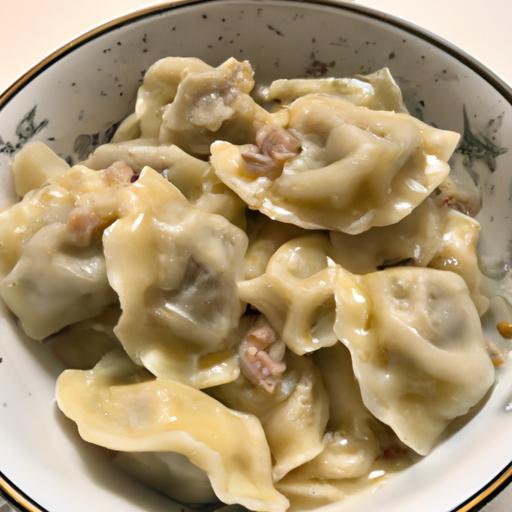 Knedlíky s uzeným masem a zelím