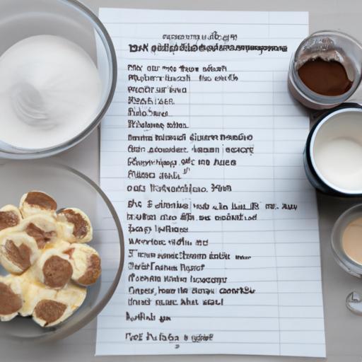 Recept na italský tiramisu