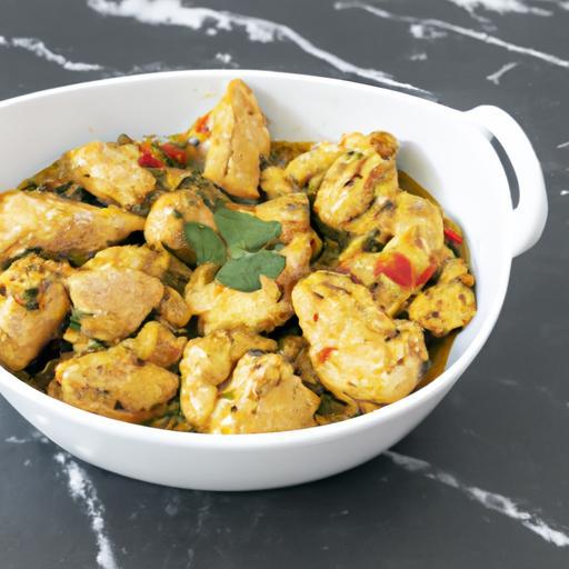 Pikantní kuřecí vatapá s kokosem