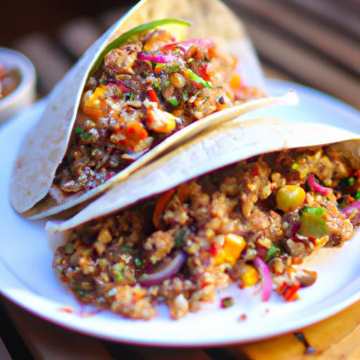 Veganské tacos s quinoou