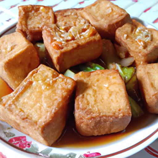 Křupavý tofu s čínským zelím