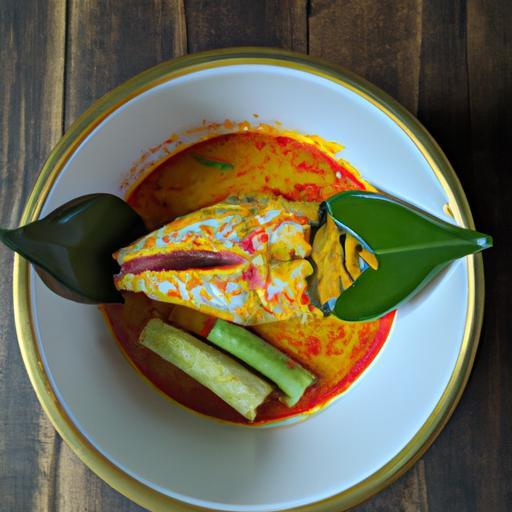 Kokosová rybí kari polevka