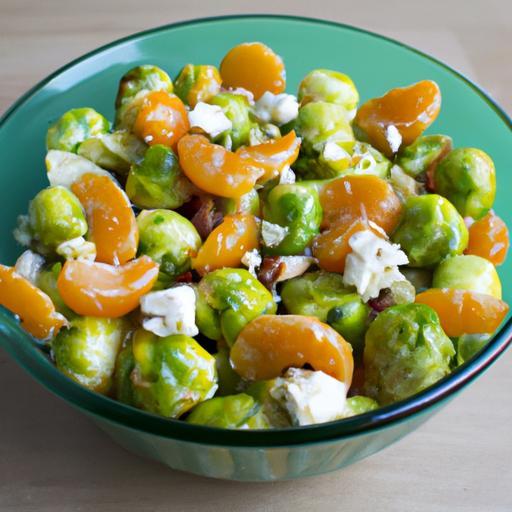 Bruselský salát s mandarinkami a feta