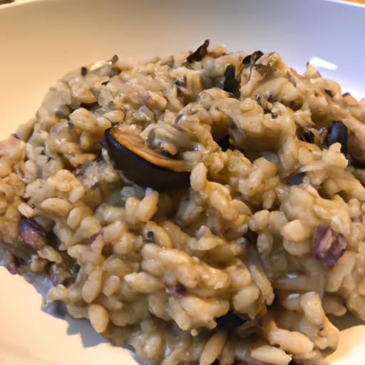 Risotto s hřiby