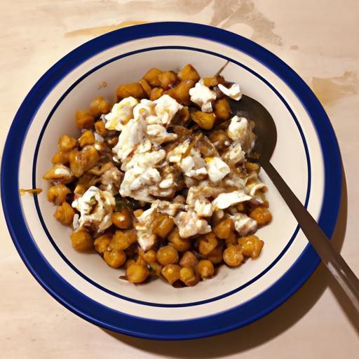 Cizrna s kozím sýrem