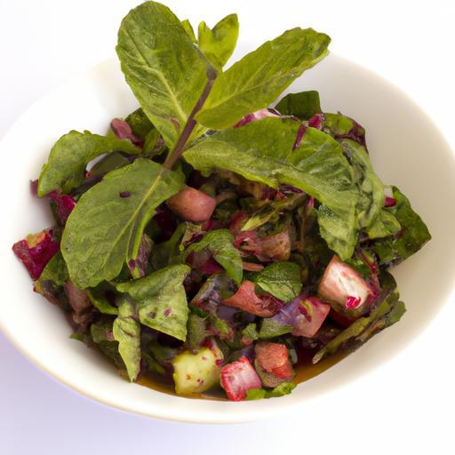 Fattoush salát s mátou