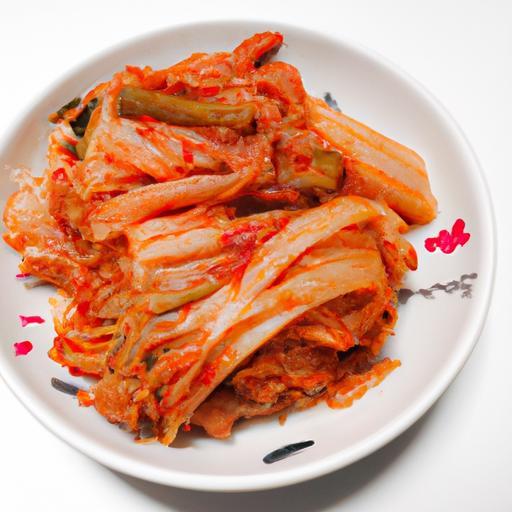 Kimchi, tradiční korejská fermentovaná zelenina