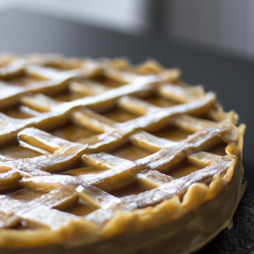 Mřížkový koláč s dulce de leche