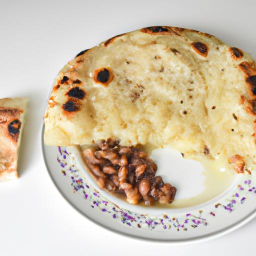 Egyptský chléb s fazolemi