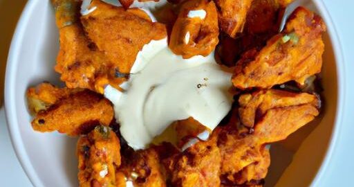 Buffalo wings s ranch dipem