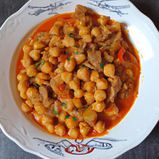 Ryzí guláš s cizrnou