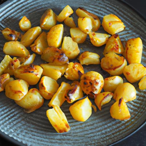 Kořeněné pečené brambory s třezalkou