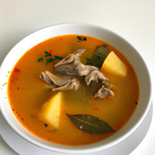 Kolumbijská polévka s masem