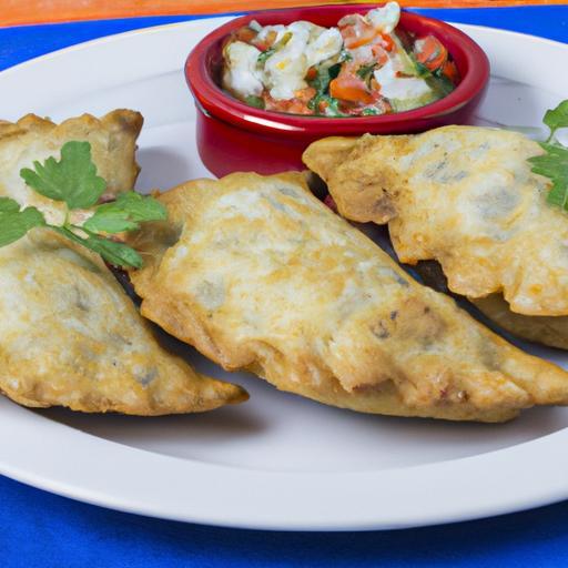 Kuřecí empanadas s pico de gallo