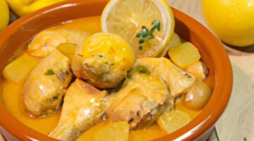 Kuřecí tajine s citronem