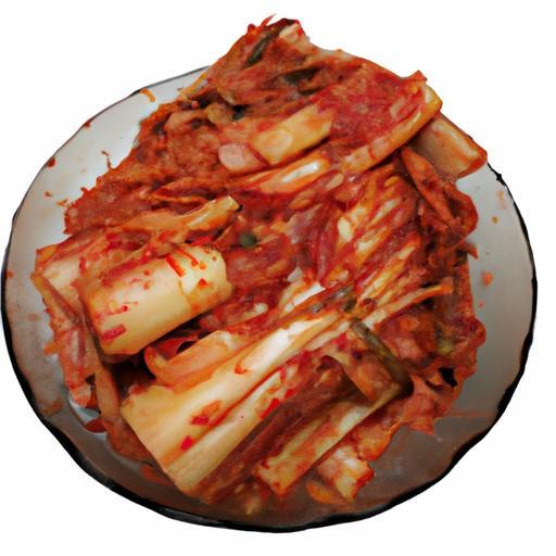 Kimchi- kvašená zelenina s chilli