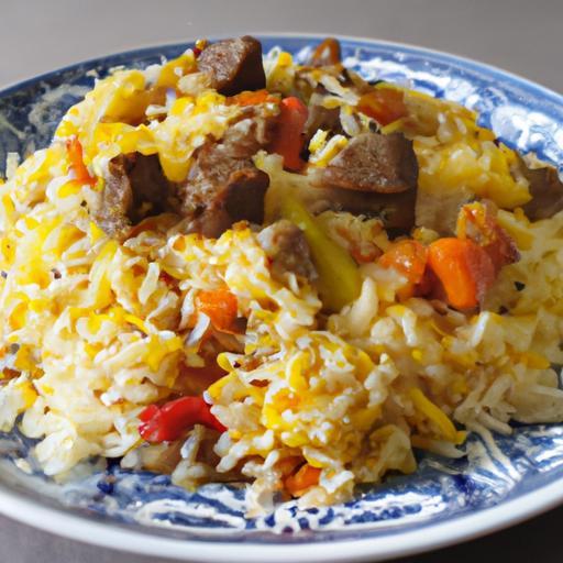 Kořeněný jehněčí pilav