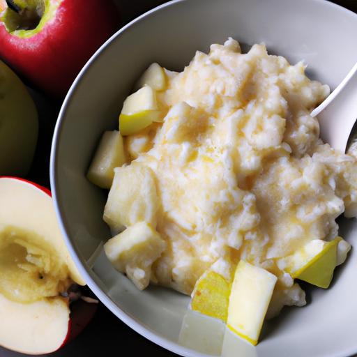 Rýžový nákyp s jablky