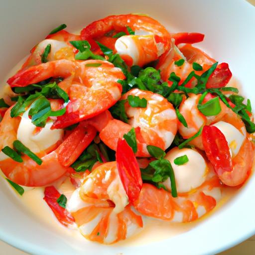 Thajské krevety s kokosovým mlékem