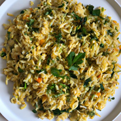 Rýžový pilaf se zeleninou a koriandrem