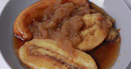 Smažený banán s masem