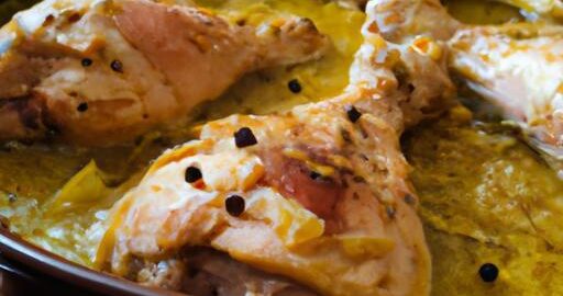 Kuřecí kápnutí na viněće