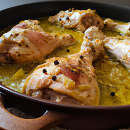 Kuřecí kápnutí na viněće