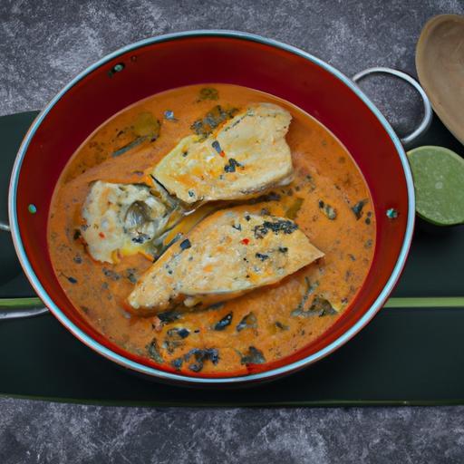 Brazilská rybí moqueca s kokosem