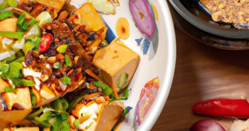 Tofu s čínským kořením