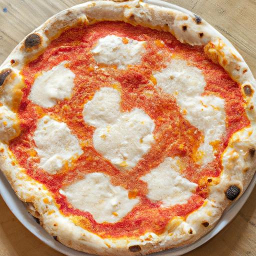 Pizza Margherita s rajčaty, mozzarellou