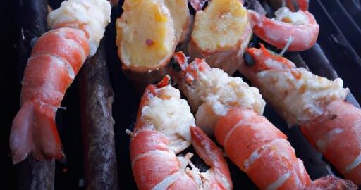 Caipirinha krevety na grillu