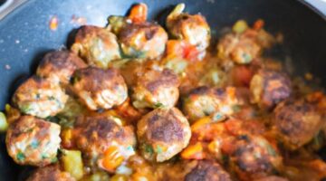 Rostlinné karbanátky se zeleninou