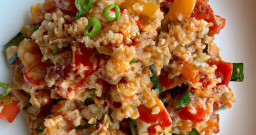 Pikantní quinoa s čerstvou zeleninou