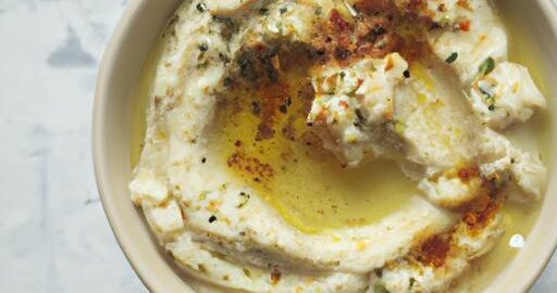 Irácký hummus bez tahini