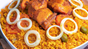 Irácká kuřecí kabsa