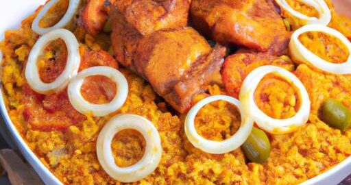 Irácká kuřecí kabsa