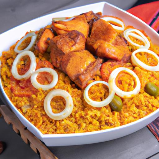 Irácká kuřecí kabsa