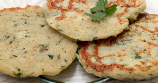 Rýžové placky s koriandrem