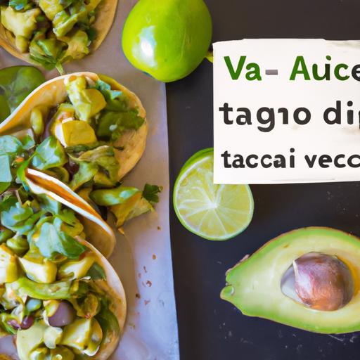 Veganské tacos s avokádem