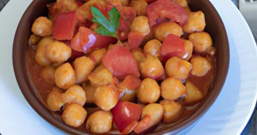 Rajčatový guláš s cizrny