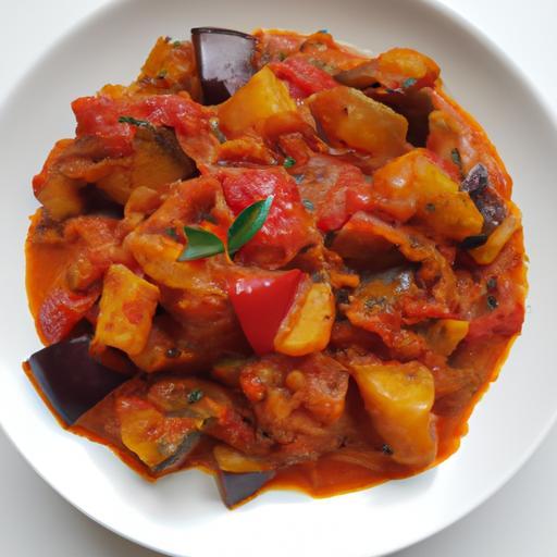 Ratatouille s bylinkovou pikantní omáčkou