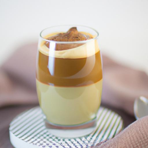 Kávový dezert s pěnou