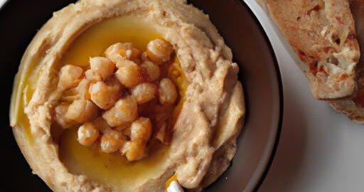 Egyptský hummus s cizrnou