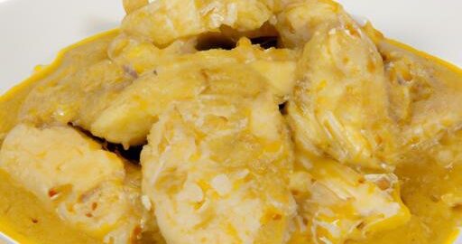 Kuřecí s curry a kokosem