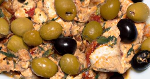 Kuřecí ratatouille s olivami