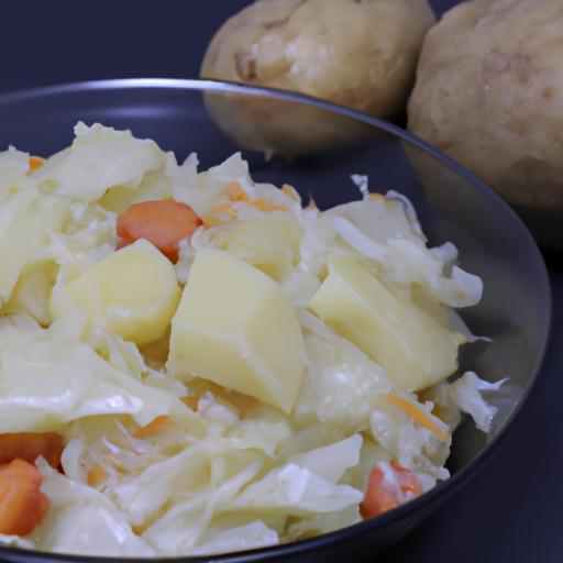 Bramboráky s kysaným zelím